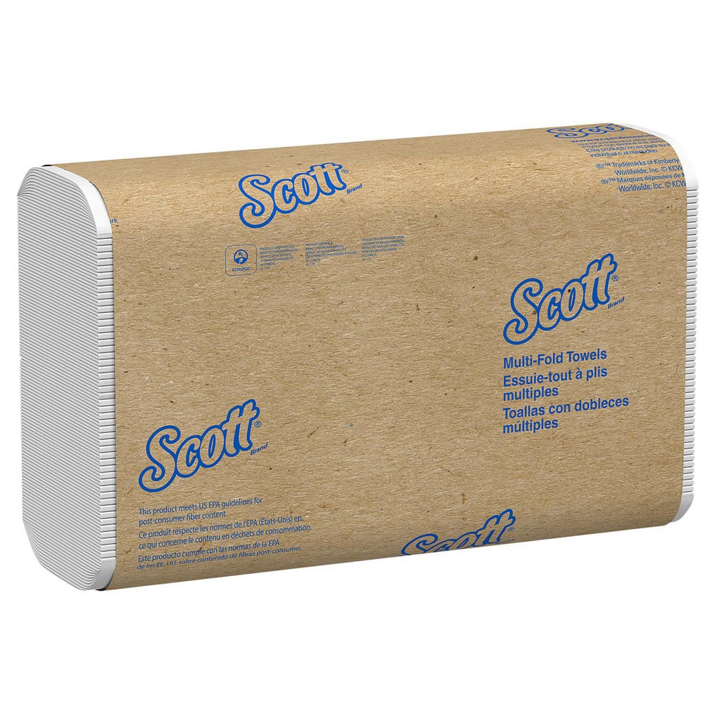 Scott Essential Multifold Paper Towels with Fast-Drying Absorbency Pockets (01840), White