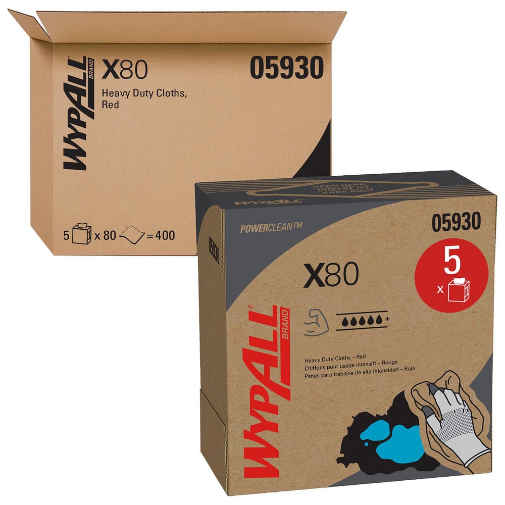 WypAll 5930 Shop Towel/Industrial Wipes: Dry & X80 