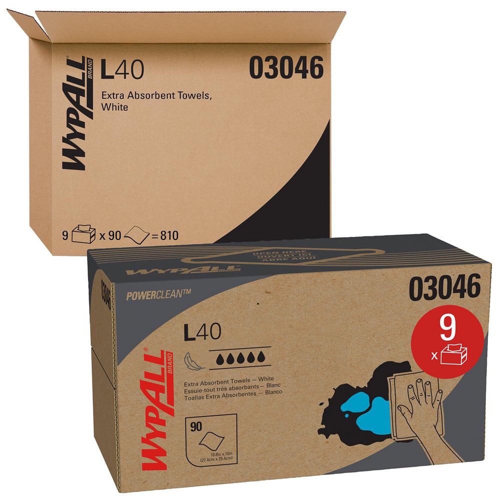 WypAll 3046 Wipes: Dry & L40 
