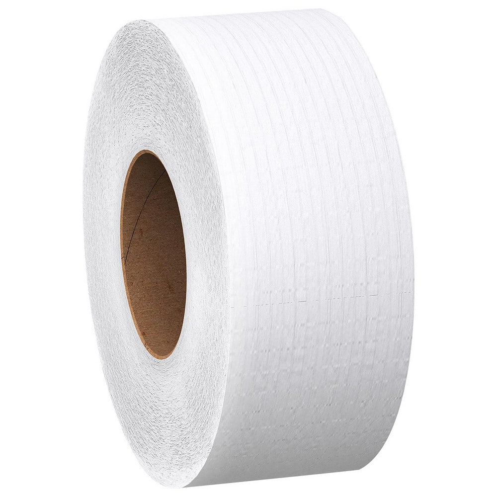 Scott Essential Jumbo Roll (JR) Commercial Toilet Paper (07805), 2-ply, White