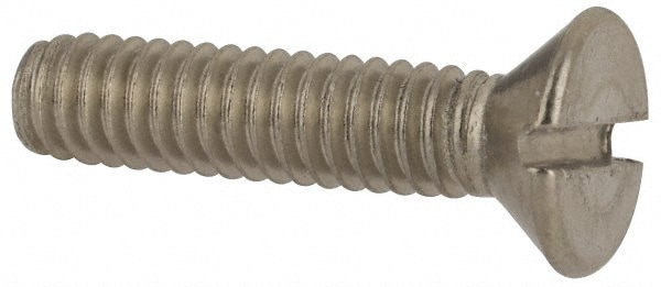 Value Collection R56001608 Machine Screw: #8-32 x 3/4", Flat Head, Slotted Image