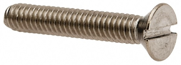 Value Collection R56001612 Machine Screw: #8-32 x 1", Flat Head, Slotted Image