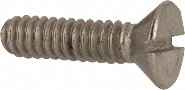 Value Collection R56001634 Machine Screw: #10-24 x 3/4", Flat Head, Slotted Image