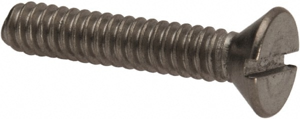 Value Collection R56001638 Machine Screw: #10-24 x 1", Flat Head, Slotted Image