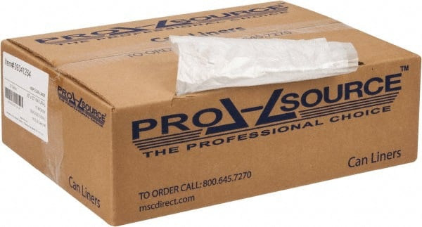 PRO-SOURCE PSNR303710N Household Trash Bag: 30 gal, 0.39 mil, Pack of (500) 