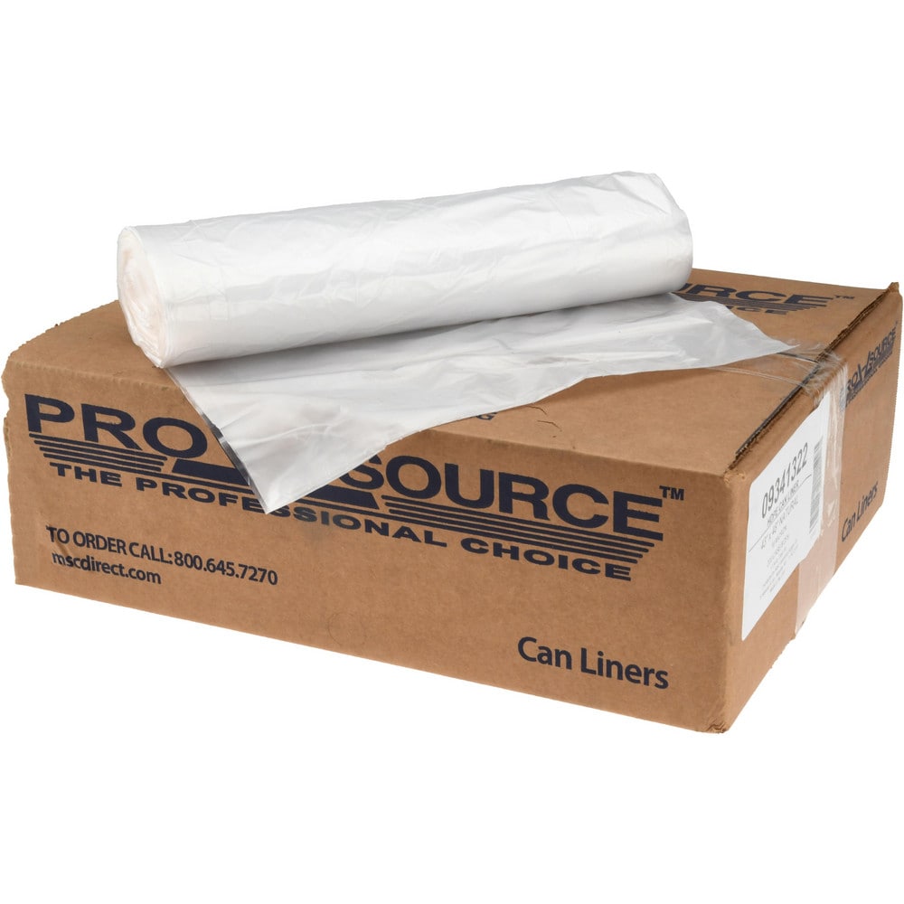 Household Trash Bags: 56 gal, 0.63 mil, 200 Pack