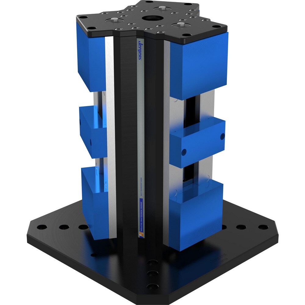 Self-Centering Vise: 6" Jaw Width, 3-1/2" Max Jaw Opening