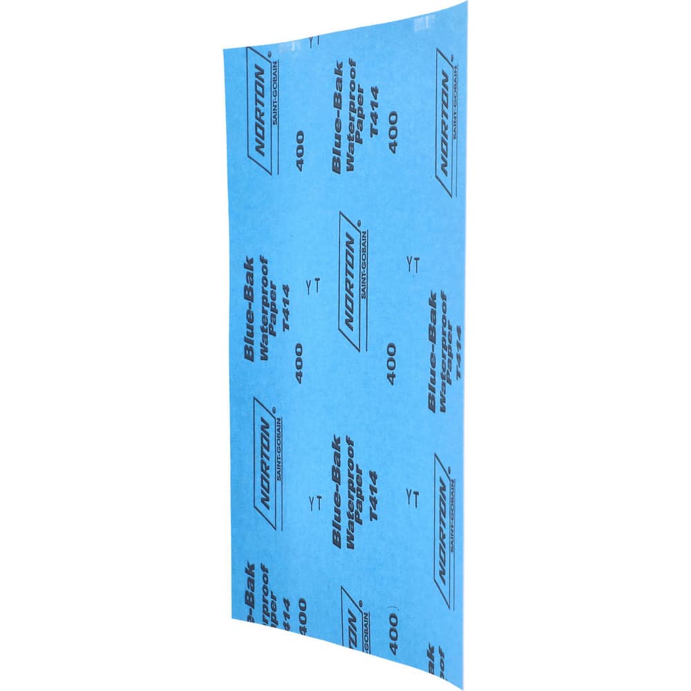 Norton T414 Blue-Bak Abrasive Sheet, Paper Backing, Silicon