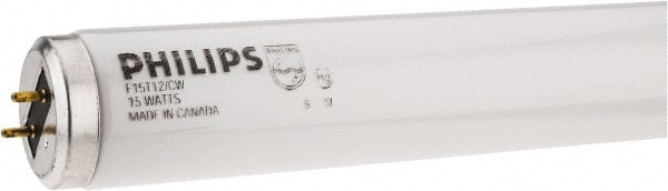 Fluorescent Tubular Lamp: 15 Watts, T12, Medium Bi-Pin Base