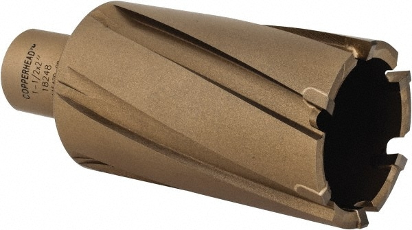 Annular Cutter: 1-1/2" Dia, 2" Depth of Cut, Carbide Tipped
