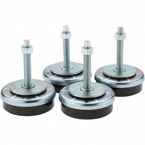 M16 x 1.50 Bolt Thread, Stud Mount Leveling Pad & Mount