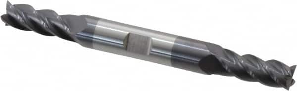 Accupro 12185133 Square End Mill: 5/16 Dia, 3/4 LOC, 3/8 Shank Dia, 3-1/2 OAL, 4 Flutes, Solid Carbide 