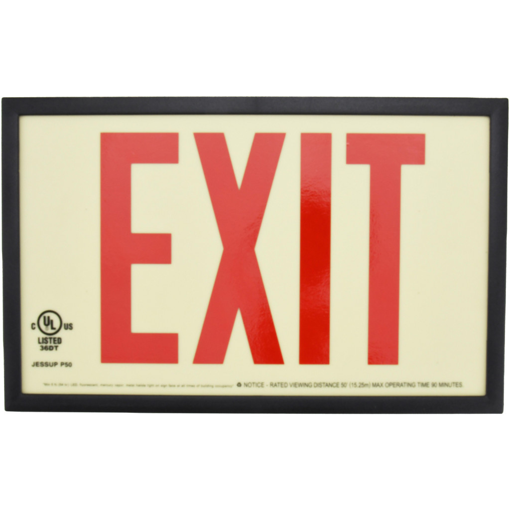 AccuformNMC - Safety Signs: Sign Type: Exit | MSC Direct