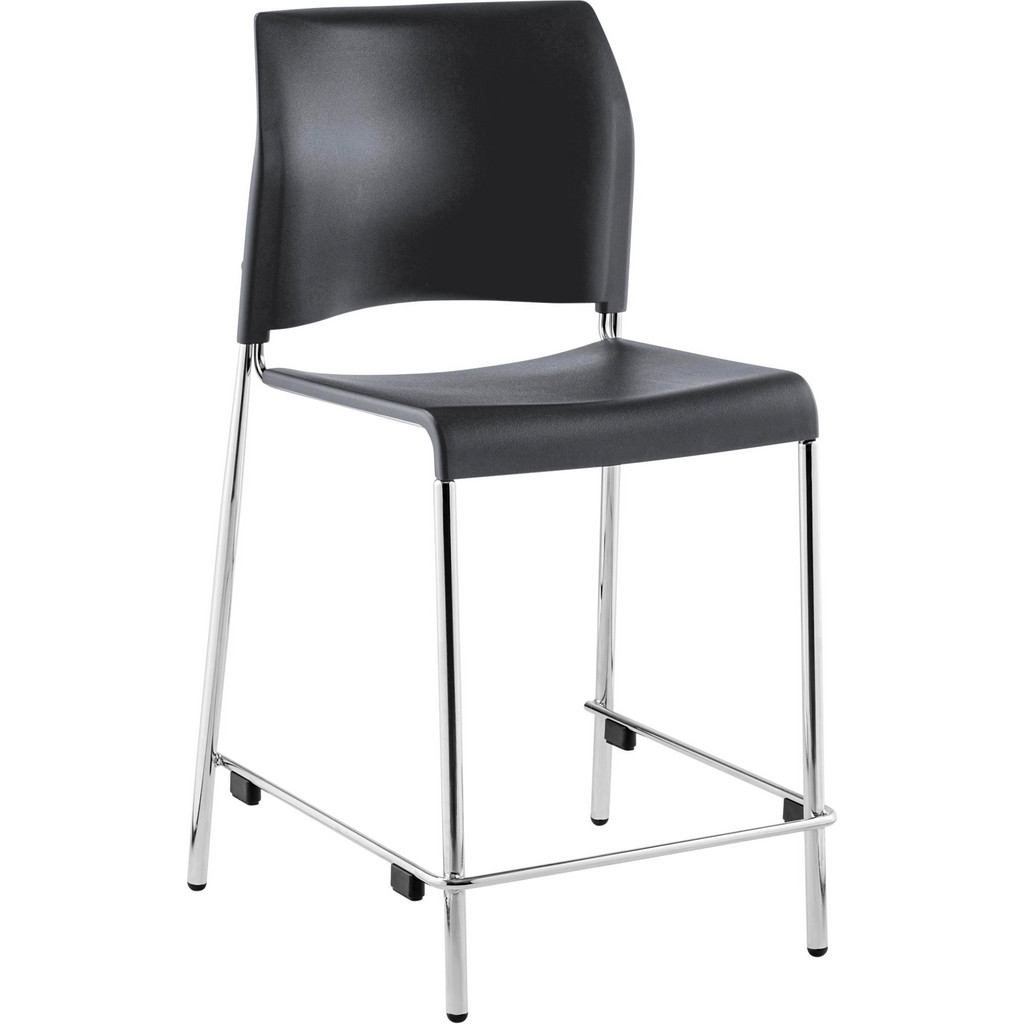 National Public Seating - Stationary Stools: Seat Depth: 16.75 in; Seat ...