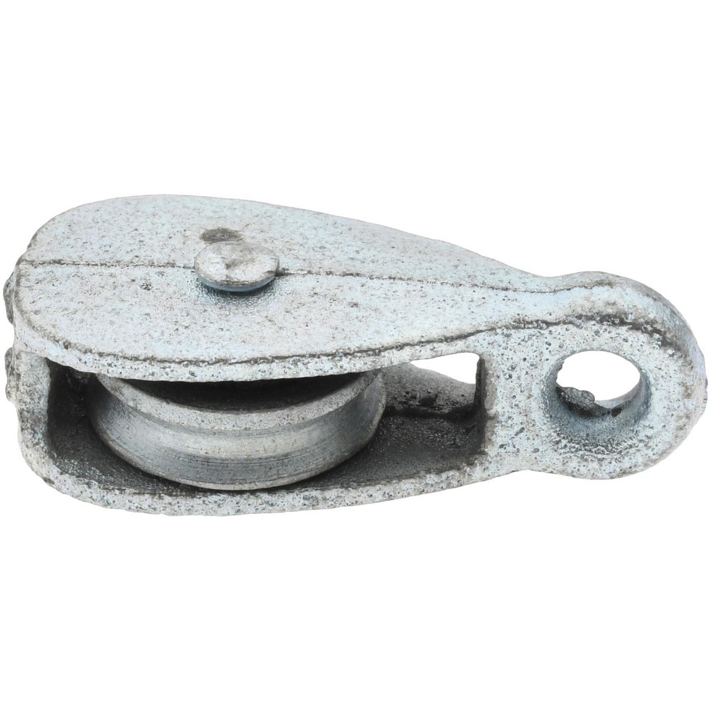 1/2 H.D. Galvanized Fixed Eye Rope Pulley