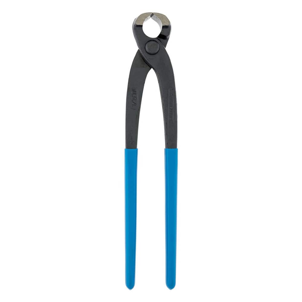 Cutting Pliers; Insulated: No ; Cutting Capacity: 0.0910in ; Jaw Length (Decimal Inch): 0.8300 ; Type: CHANNELLOCK. Concretor's Nippers have a knife and anvil style cutting system for perfect mating and superior cutting edge life ; Overall Length: 10.00
