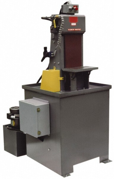 Belt Sanding Machine: 60" Long, 8" Wide, Vertical