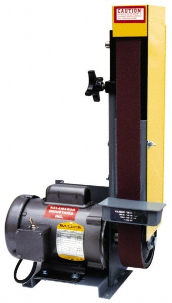 Belt Sanding Machine: 48" Long, 2" Wide, Horizontal & Vertical