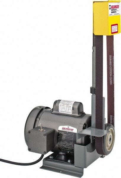 Belt Sanding Machine: 42" Long, 1" Wide, Vertical