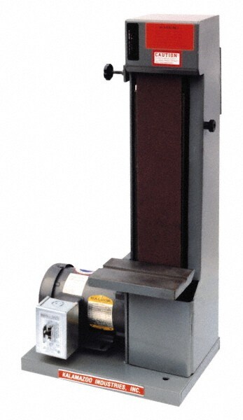 Belt Sanding Machine: 60" Long, 4" Wide, Vertical
