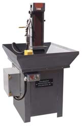 Belt Sanding Machine: 60" Long, 4" Wide, Vertical
