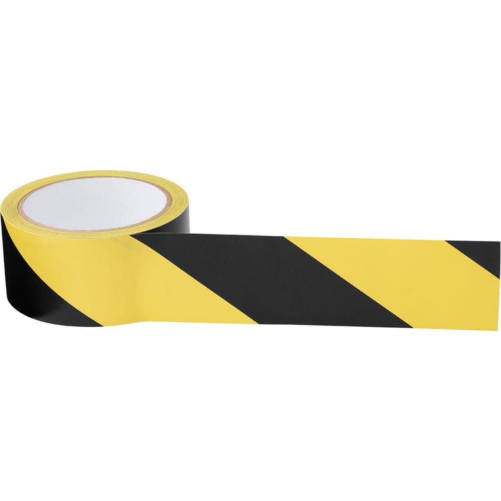 Barricade & Flagging Tape; Tape Type: Danger Header Tape ; Legend: None ; Material: Plastic ; Thickness (mil): 2 ; Overall Length: 54.00 ; Roll Length (Feet): 54