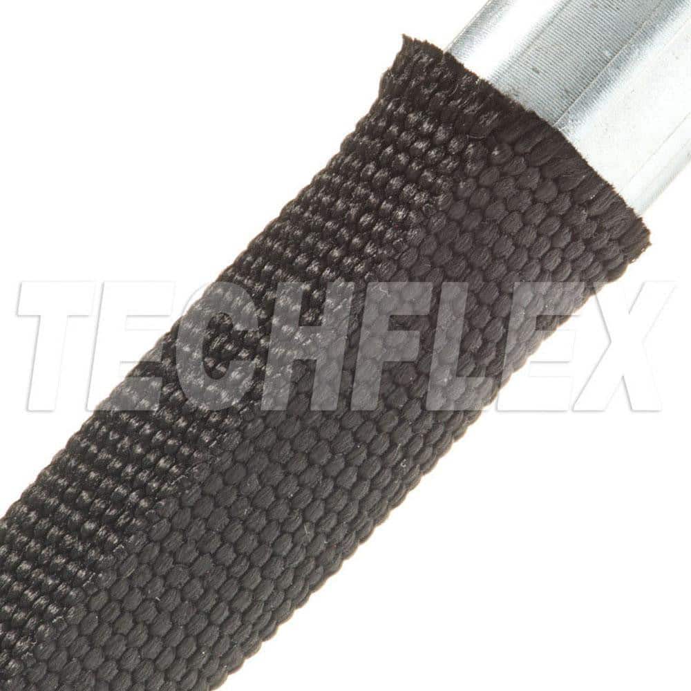 Techflex - 0.83″ ID Black Woven Sleeving for Hoses - 09474313 - MSC  Industrial Supply