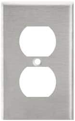 1 Gang, 4-1/2 Inch Long x 2-3/4 Inch Wide, Standard Outlet Wall Plate
