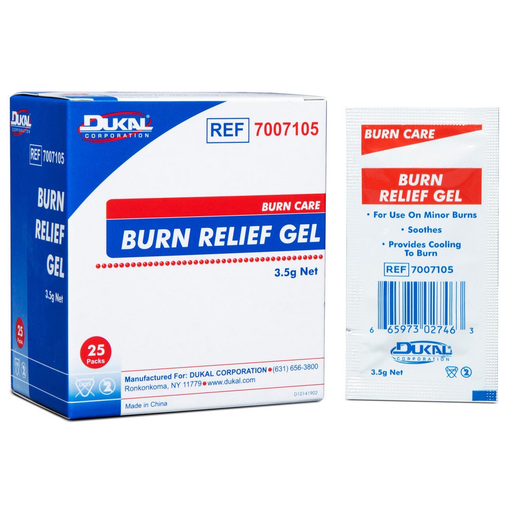 Burn Relief Gel: 1/8 oz, Packet