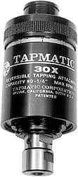 Tapmatic 10362 Model 30X, No. 0 Min Tap Capacity, 1/4 Inch Max Mild Steel Tap Capacity, 5/8-16 Mount Tapping Head 