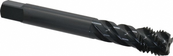 OSG 2293601 Spiral Flute Tap: M20 x 2.50, Metric Coarse, 4 Flute, Modified Bottoming, 6H Class of Fit, Vanadium High Speed Steel, Oxide Finish Image