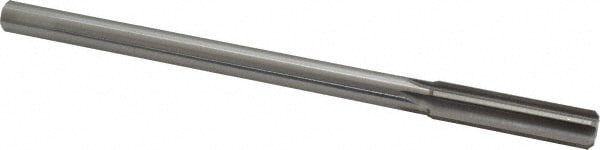 Made in USA 433-0.5060 Chucking Reamer: 0.506" Dia, 8" OAL, 2" Flute Length, Straight Shank, High Speed Steel Image