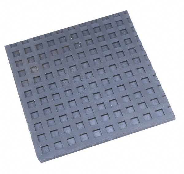 Pads & Mats; Maximum Load Capacity: 50.0 ; Material: Nitrile ; Overall Length: 18 ; Overall Width: 18