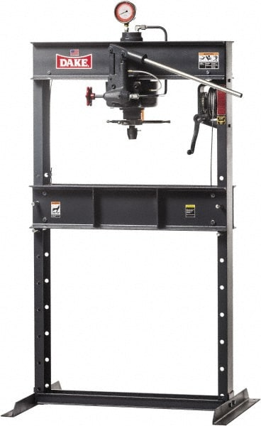 Dake - 25 Ton Manual Shop Press - 09510405 - MSC Industrial Supply