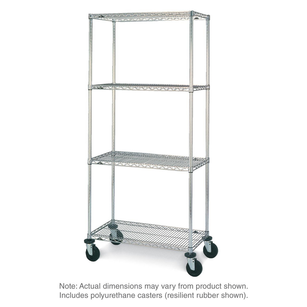 Metro Wire Shelving; Shelving Type Stem Caster Cart MSC Industrial