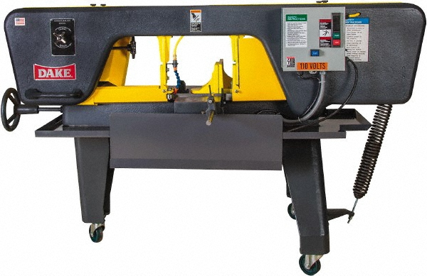 10 x 18" Manual Horizontal Bandsaw: Step Pulley Drive