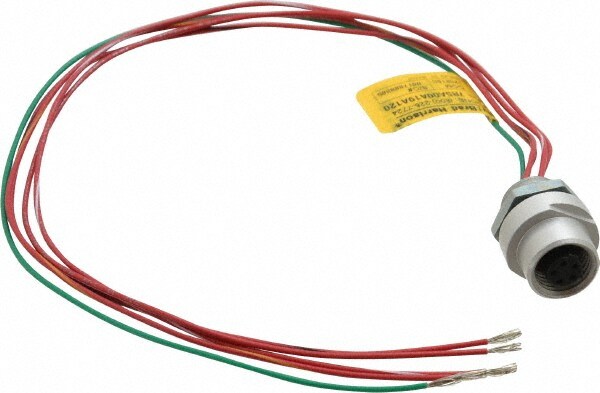 4 Amp, 1/2-20 UNF Female Straight Receptacle