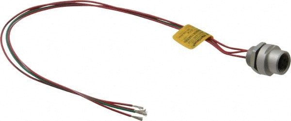 4 Amp, 1/2-20 UNF Female Straight Receptacle