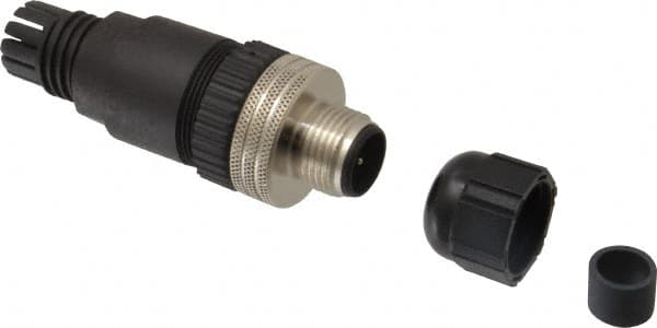 4 Amp, Male Straight Field Attachable Connector Sensor and Receptacle