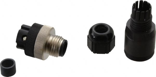 Brad Harrison 7A3006-31 4 Amp, Male Straight Field Attachable Connector Sensor and Receptacle 