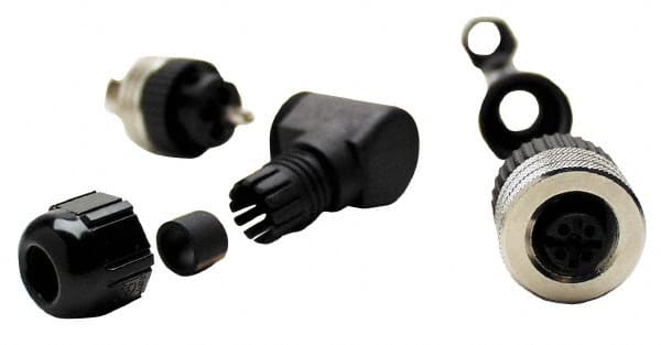 Brad Harrison 8A5000-32 4 Amp, Female Straight Field Attachable Connector Sensor and Receptacle 