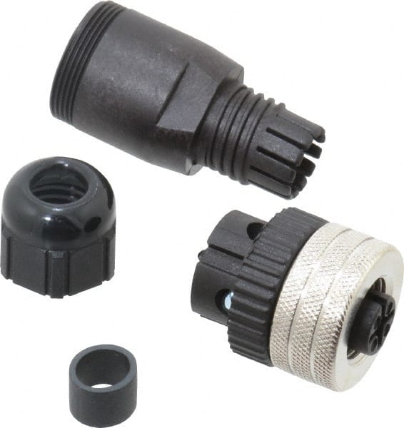 Brad Harrison 8A4000-31 4 Amp, Female Straight Field Attachable Connector Sensor and Receptacle 