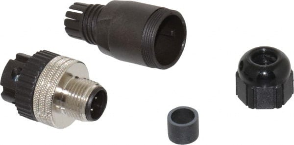 Brad Harrison 8A4006-31 4 Amp, Male Straight Field Attachable Connector Sensor and Receptacle 