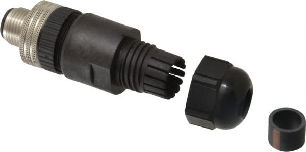 Brad Harrison 8A4006-32 4 Amp, Male Straight Field Attachable Connector Sensor and Receptacle 
