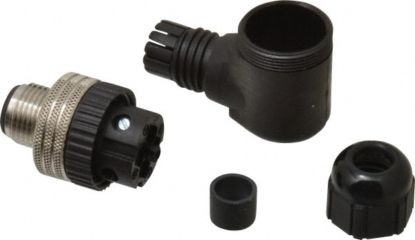 Brad Harrison 8A4007-31 4 Amp, Male 90° Field Attachable Connector Sensor and Receptacle Image