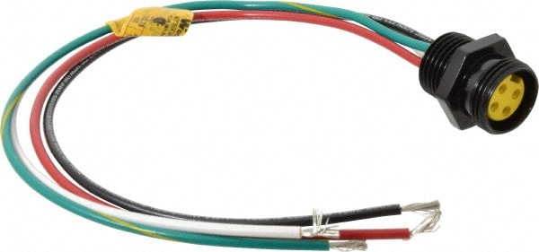 Brad Harrison 1R4004A20A120 10 Amp, Female Straight Receptacle Image