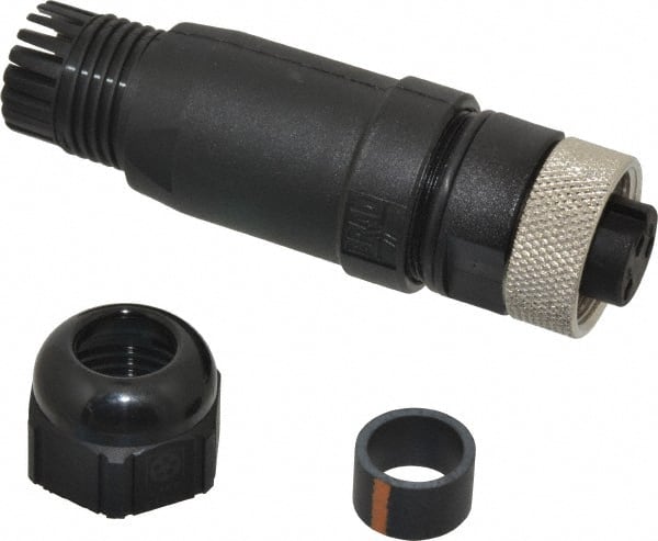 Brad Harrison 1A3000-34 13 Amp, Female Straight Field Attachable Connector Sensor and Receptacle 