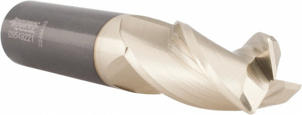 Accupro 35010032060C5 Corner Radius End Mill: 1" Dia, 2" LOC, 0.06" Radius, 3 Flutes, Solid Carbide Image