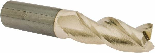 Accupro 35062526030C5 Corner Radius End Mill: 5/8" Dia, 1-5/8" LOC, 0.03" Radius, 3 Flutes, Solid Carbide Image