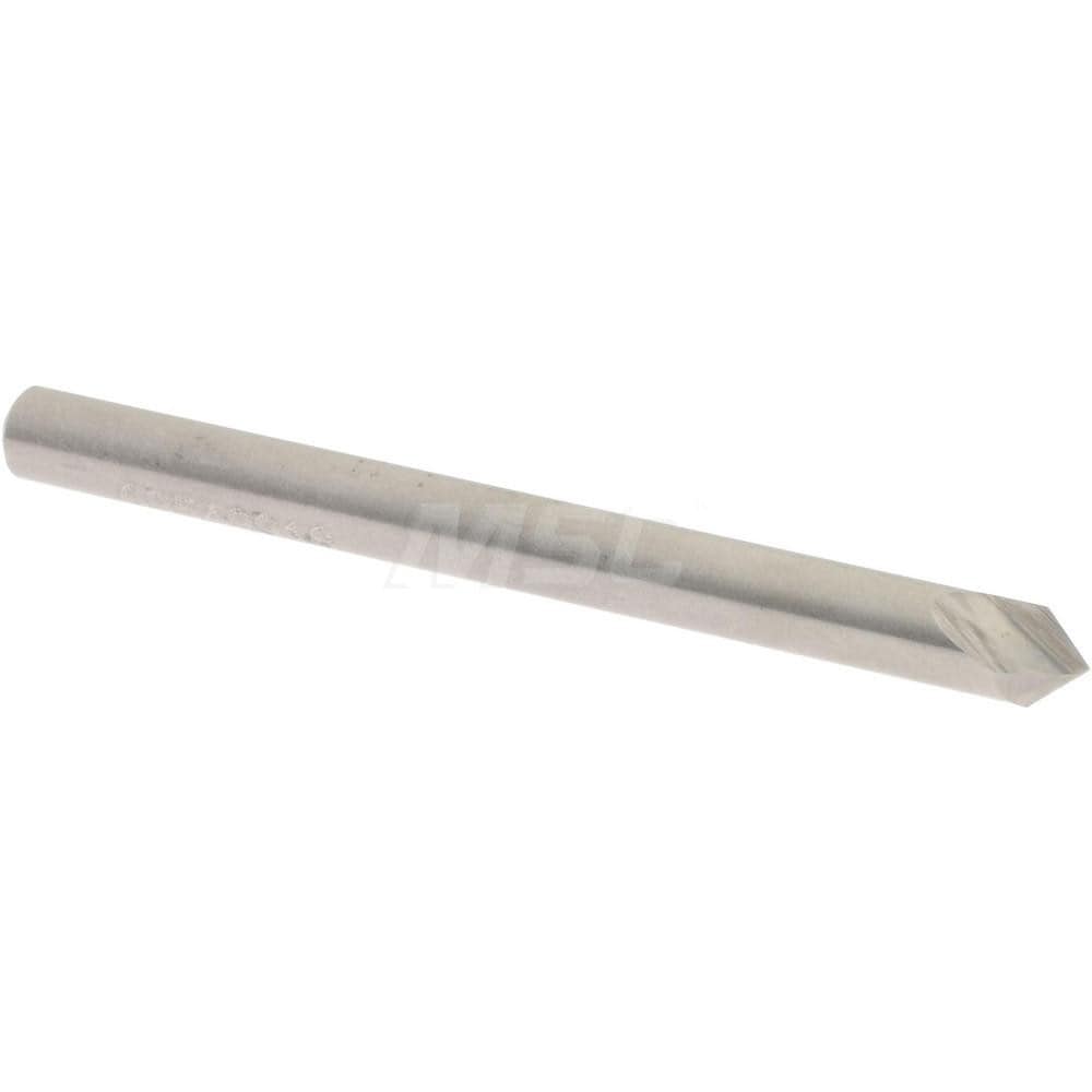 Accupro 921250082 Chamfer Mill: 2 Flutes, Solid Carbide 